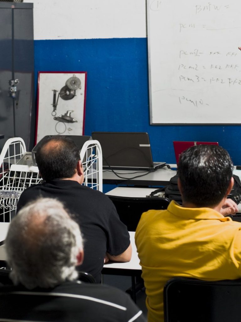 Students at an Uplift-You computer class